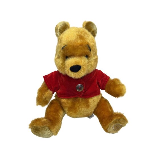Disney Store Exclusive Winnie The Pooh Authentic 15” Heirloom Posable Pooh Weigh - Picture 1 of 7